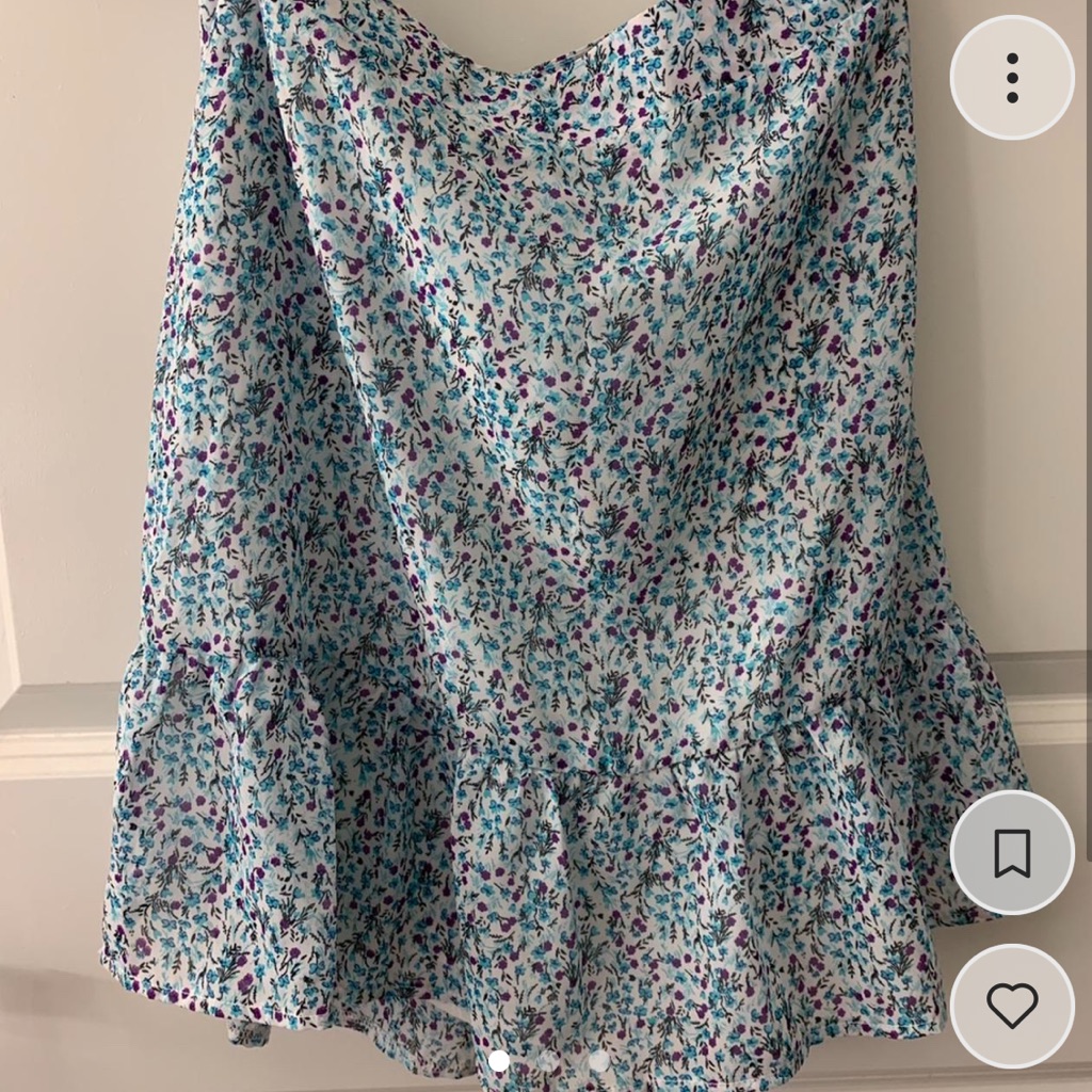 Misguided Floral Skirt